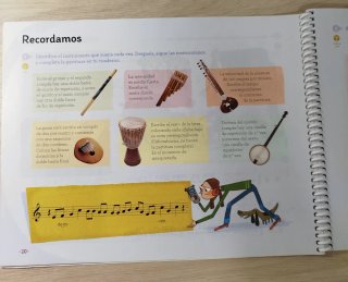 Música, Primaria 5 Acordes
