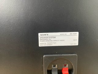 Altavoces Sony SS-A901 Negros