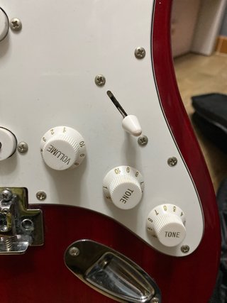 Guitarra Eléctrica Stratocaster Roja
