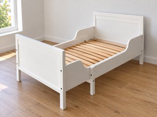 Cama infantil blanca