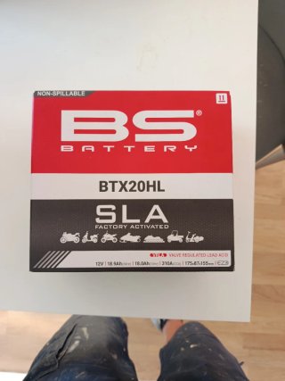 Batería BS BTX20HL 12V 18.9Ah Moto