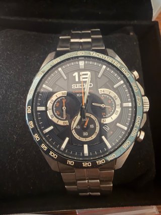 Seiko Neo Sports Chronograph Azul/Plata