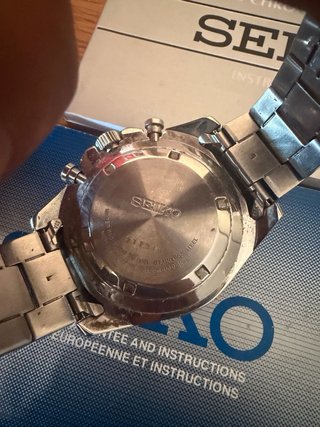 Seiko Neo Sports Chronograph Azul/Plata