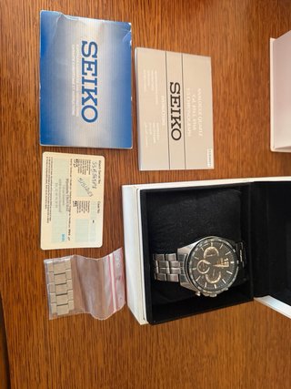 Seiko Neo Sports Chronograph Azul/Plata