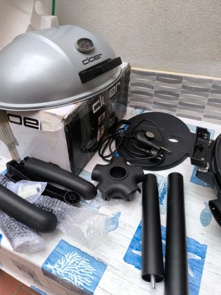 Barbacoa Eléctrica Cloer 2400W con Soporte