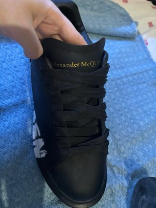 Zapatillas Alexander McQueen Negras Blancas