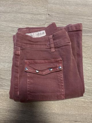 Pantalones vaqueros mujer rosa, talla 11-12 años