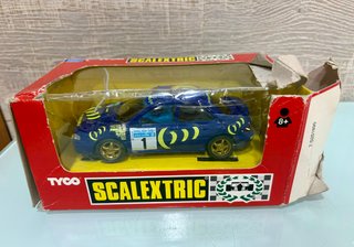 Coche scalextric Subaru Impreza Rally