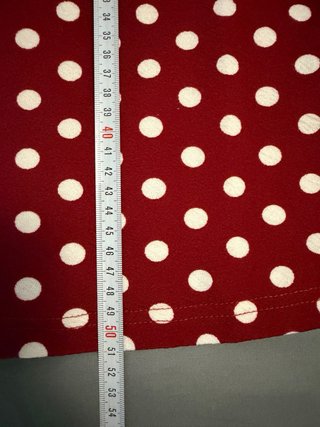 Top SHEIN lunares rojo talla XS