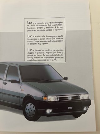 Catálogo Fiat Uno