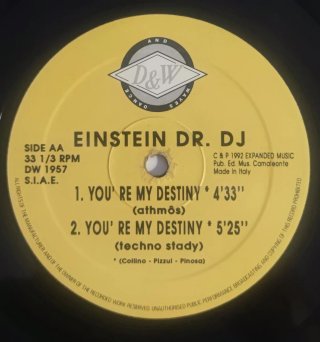 Vinile Einstein Dr. D.J. - You're My Destiny 1992