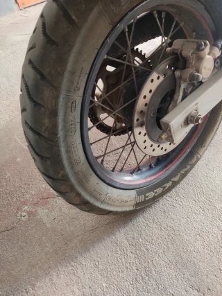 Honda Transalp 650 Roja