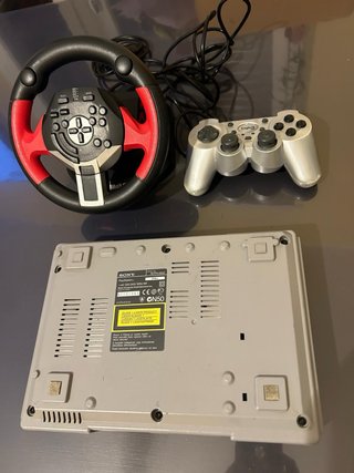 Bundle  PS1 con Volante e Joypad