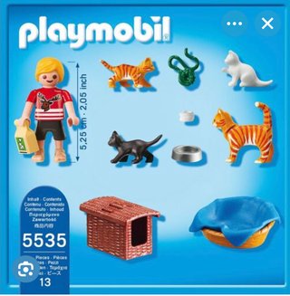 Playmobil Familia de Gatos 5535