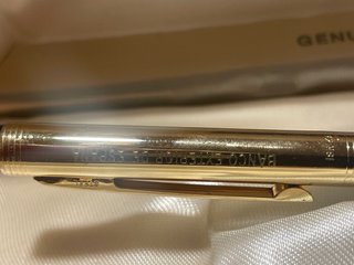 Bolígrafo Anson 360 Oro Exterior España