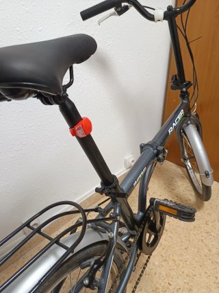 Bicicleta plegable RACER aluminio