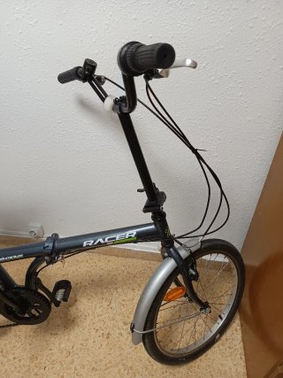Bicicleta plegable RACER aluminio