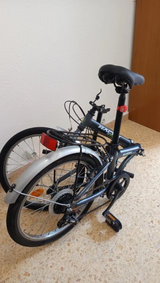 Bicicleta plegable RACER aluminio