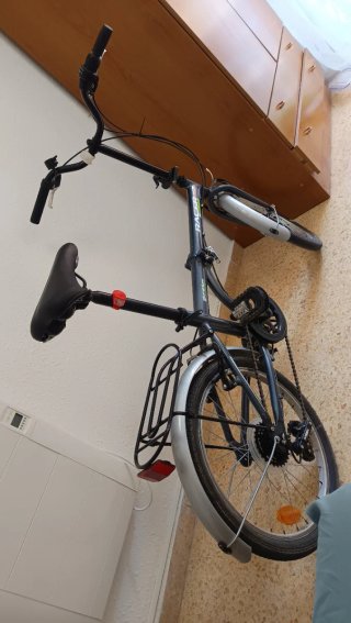 Bicicleta plegable RACER aluminio