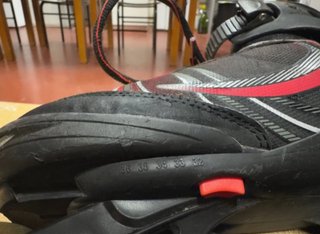 Patines en línea Fila negros y rojos