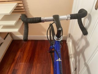 Bicicleta Fixie/Single Speed Azul - Talla M (54) -