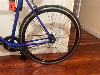 Bicicleta Fixie/Single Speed Azul - Talla M (54) -