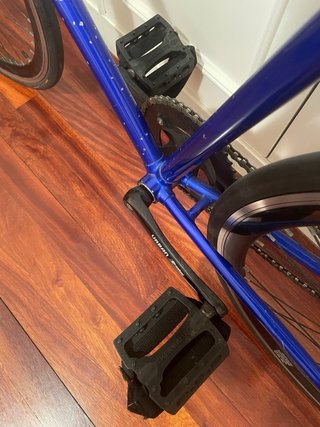 Bicicleta Fixie/Single Speed Azul - Talla M (54) -
