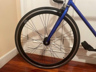 Bicicleta Fixie/Single Speed Azul - Talla M (54) -