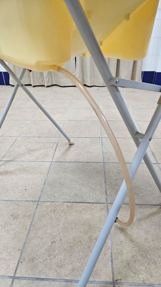 Bañera bebé grande con patas plegables