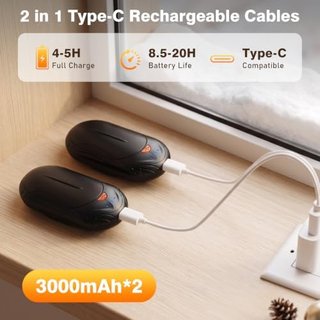 Morelax AOY-766 calentadores manos pack 2