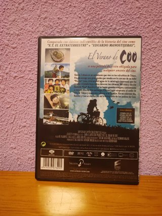 DVD El Verano de Coo Película Anime
