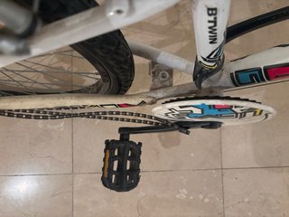 Bicicleta Blanca de niñ@.