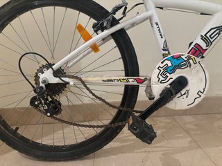Bicicleta Blanca de niñ@.