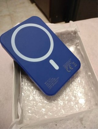 Batteria portatile iPhone blu 5000 mAh