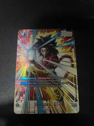 Carta Dragon Ball Super Son Goku GT SCR