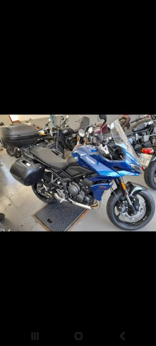 Triumph Tiger Sport Azul