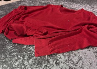 Tommy Hilfiger Sweater V-Neck Embroidered Logo