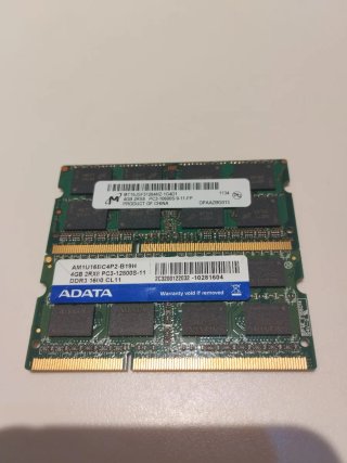 2x SK hynix 4GB DDR3 PC3L-12800S RAM