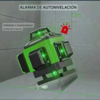 Nivel Láser 4D 16 Líneas Trípode Maletín