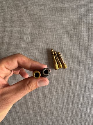 Pack 5 adaptadores audio jack 6.35mm y 3.5mm