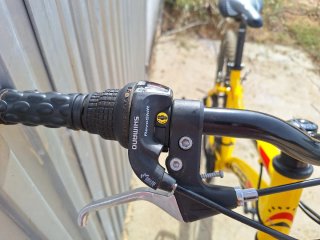 Bicicleta de Montaña Amarilla