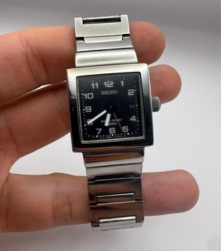 Reloj Seiko Square Tank Quartz Vintage V782 5C30