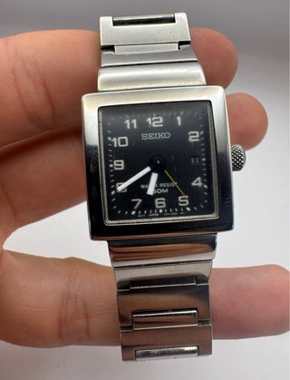 Reloj Seiko Square Tank Quartz Vintage V782 5C30