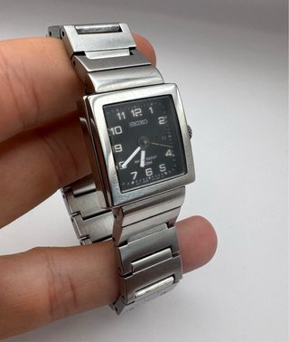 Reloj Seiko Square Tank Quartz Vintage V782 5C30