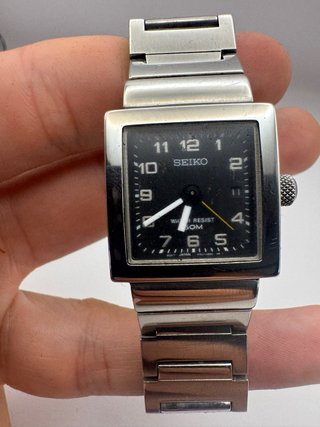 Reloj Seiko Square Tank Quartz Vintage V782 5C30