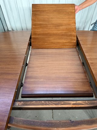 Mesa comedor antigua extensible madera