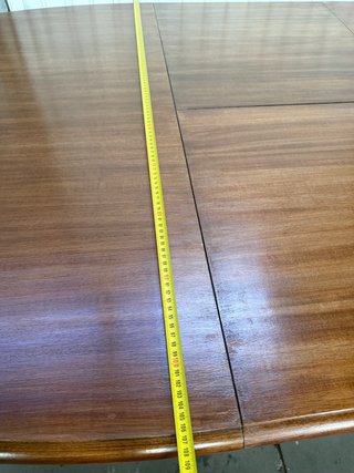 Mesa comedor antigua extensible madera
