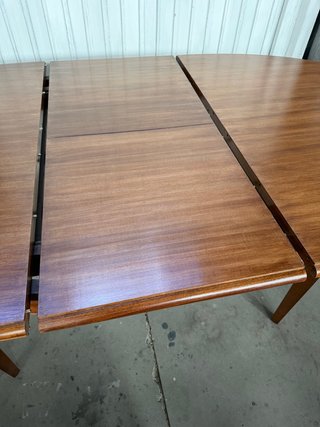 Mesa comedor antigua extensible madera