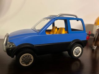 Playmobil 5223 Coche con Remolque Pony