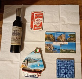 Set 4 Calamite souvenir Italia